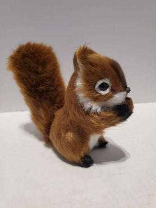Furry squirrel figure