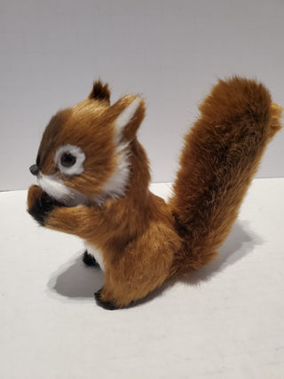 Furry squirrel figure