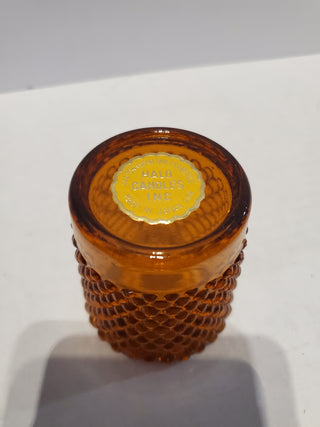 Halo Candles Inc amber votive holder