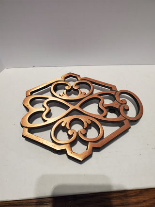 Pampered Chef brass trivet