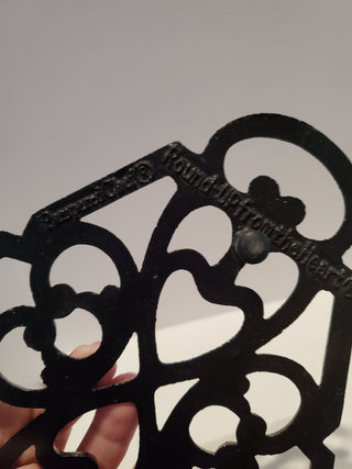 Pampered Chef brass trivet