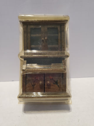 Bears From The Past Antique Miniature Furniture China Hutch