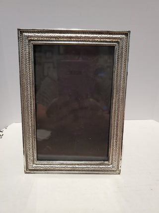 Metal Silver weathered frame  4X6