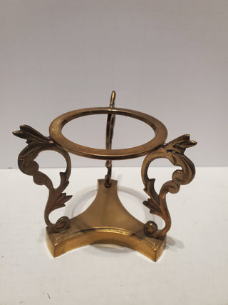 Brass votive holder stand
