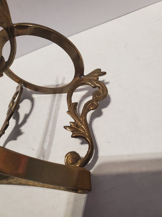 Brass votive holder stand
