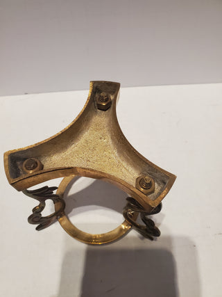 Brass votive holder stand