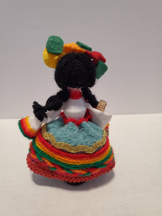 Little Handmade Peruvian Native Dolls 4.5"