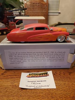 50th Autorama edition 1949 Mercury die cast bank