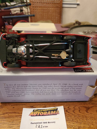50th Autorama edition 1949 Mercury die cast bank