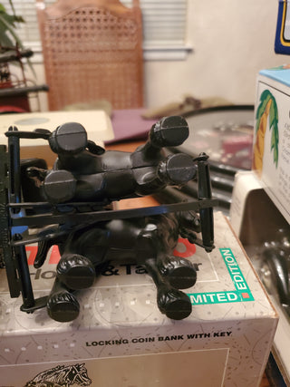 Texaco horse and tanker die cast bank