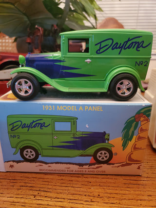 1931 model A panel die cast bank. Sturgis 94