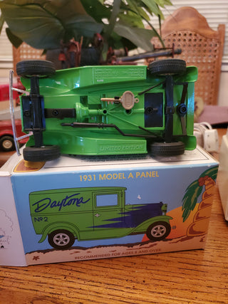 1931 model A panel die cast bank. Sturgis 94