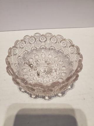1920s Westmoreland Lacy Daisy Glass Bowl