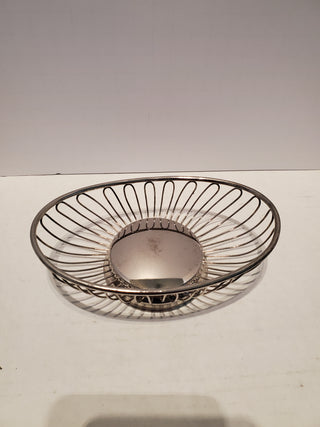 6in silver Plated basket