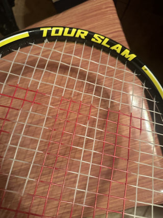 Wilson Court Zone Stop Shock Power Bridge Tennis Racquet L4 4 1/2 VV MTS|117627