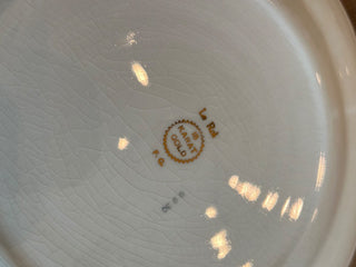 Gold edge plate