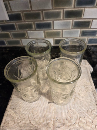 Anchor Hocking Atomic Starburst Juice Glasses, RCD