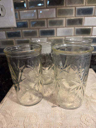 Anchor Hocking Atomic Starburst Juice Glasses, RCD