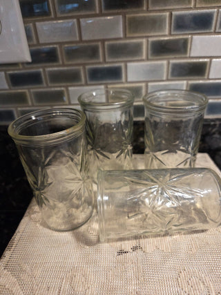 Anchor Hocking Atomic Starburst Juice Glasses, RCD