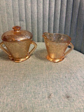 Jeanette Glass Sugar/Creamer Set - MTS