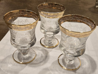 Murano Medici Crystal Gold Rimmed RCD