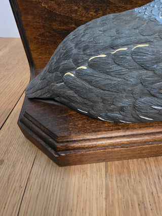 RF 2x Vintage California Quail Bookends
