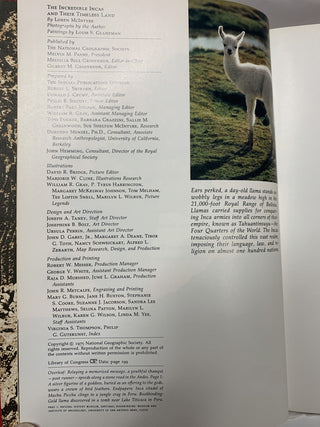 The Incredible Incas Book RSV|71485