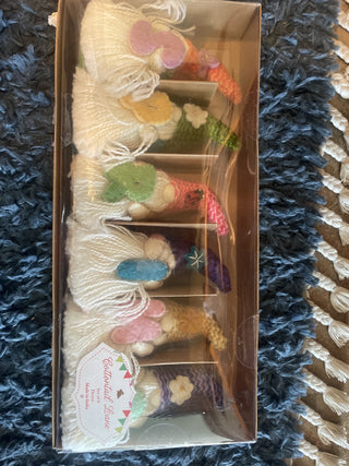 103- Set of 6 Cottontail Lane Gnomes|63407