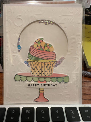 Birthday Card - "Happy Birthday" GF244 RCD|73803