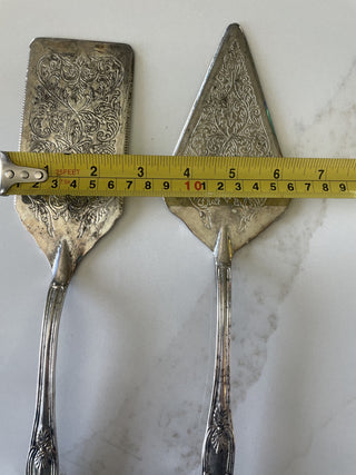 Set of 2 Vintage Serving Spoons-RSV|78599