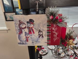 Christmas decor, decopauged, with handle|123368