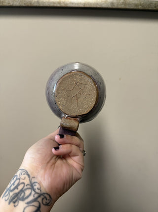 Handmade Purple Studio Pottery Mug RSV|64490