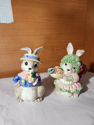 Bunny teapot and sugar bowl r c.D