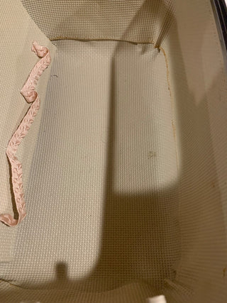 Vntg American Tourister train case brn MTS|133699