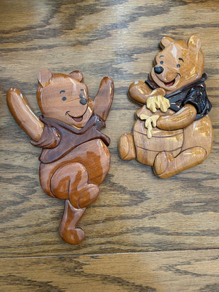 Winnie the Pooh Wall Plaques, Set of 2    MTS|99624