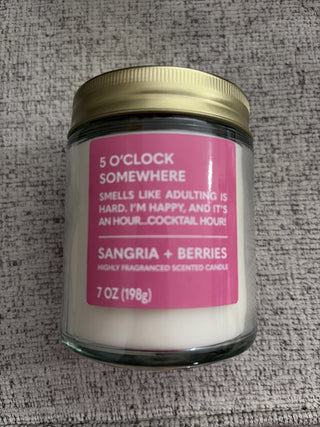 5 O’Clock Somewhere Candle Sangria & Berries RCD