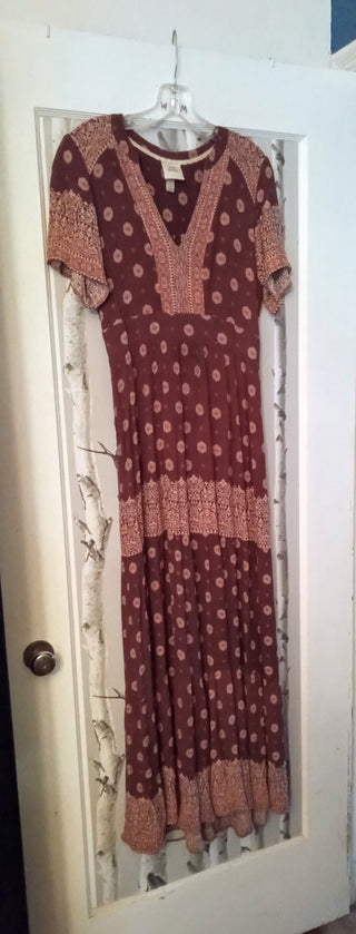 MW Knox Rose Brown Dress|80920