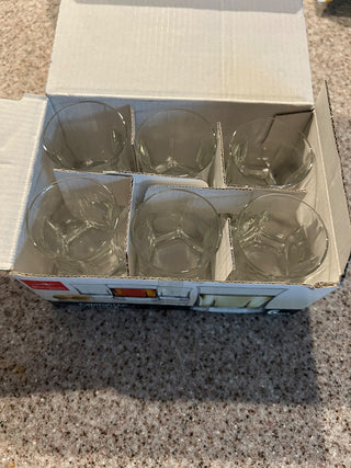 Box of (6) Bormioli Rocco Capitol shot glasses