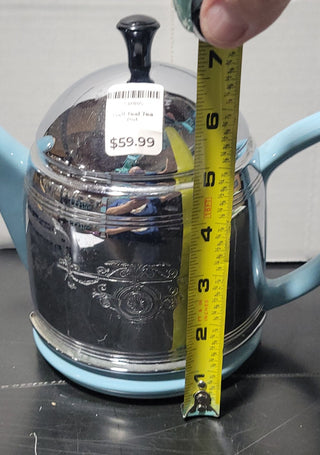 Hall Teal TeapotRcd|76596