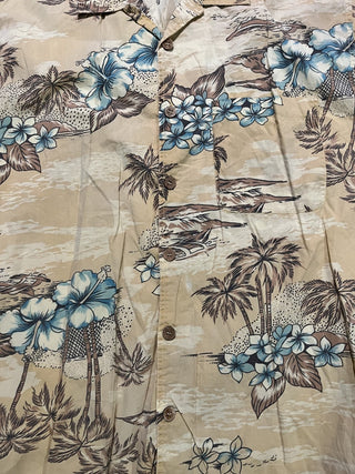 Men's Vintage Metro One Hawaiian Shirt, Sz. Medium RCD