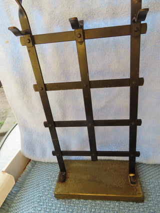 Black metal jewelry stand RCD|70733