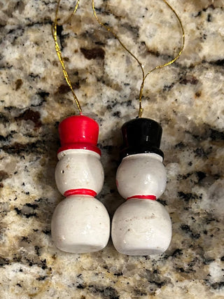 Wood Snowmen Ornaments  MTS|124939
