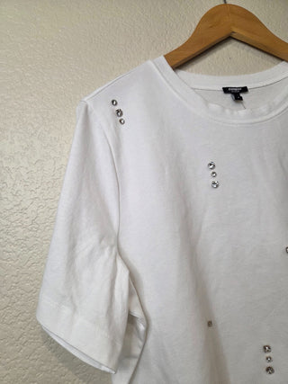 NEW! Express 100% cotton tee with rhinestones - NWT RSV|158486