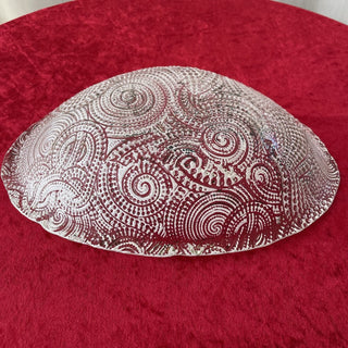 glass oval candy/serving dish RSV