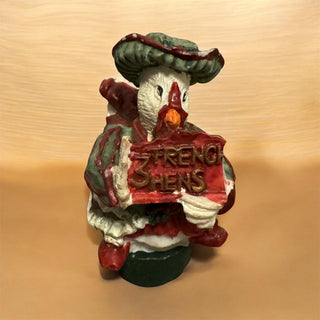 Vintage "3 French Hens" Resin Figurine