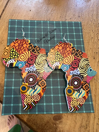 Colorful African Earrings MTS|124477