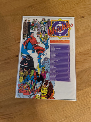 Comic Book: Who's Who Volume XVI