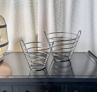 Small Chrome Basket (LZD - RSV)|69462