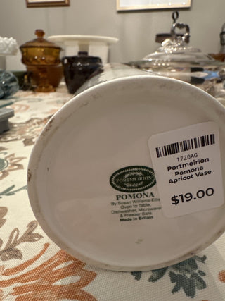 Portmeirion Pomona Apricot Vase MTS|104284