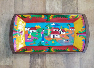 MW El Salvador Painted Tray MTS
